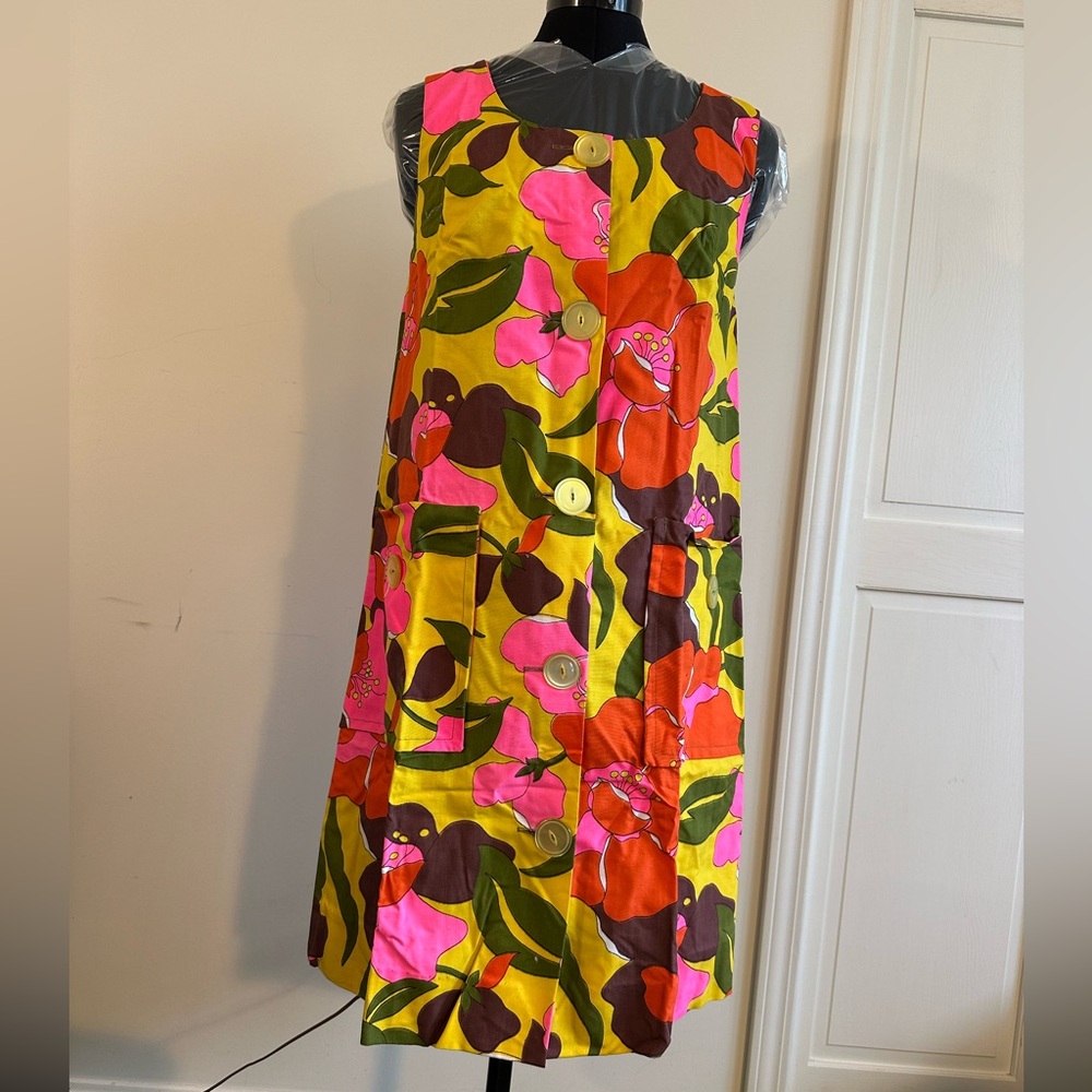 Vintage Vibrant LeVoys Dress size Petite